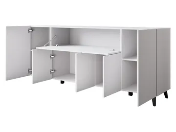 skap NO_BRAND Kommode PHUKET 180 grå, brun - Oppbevaring - Oppbevaringsmøbler - Sideboard & skjenk