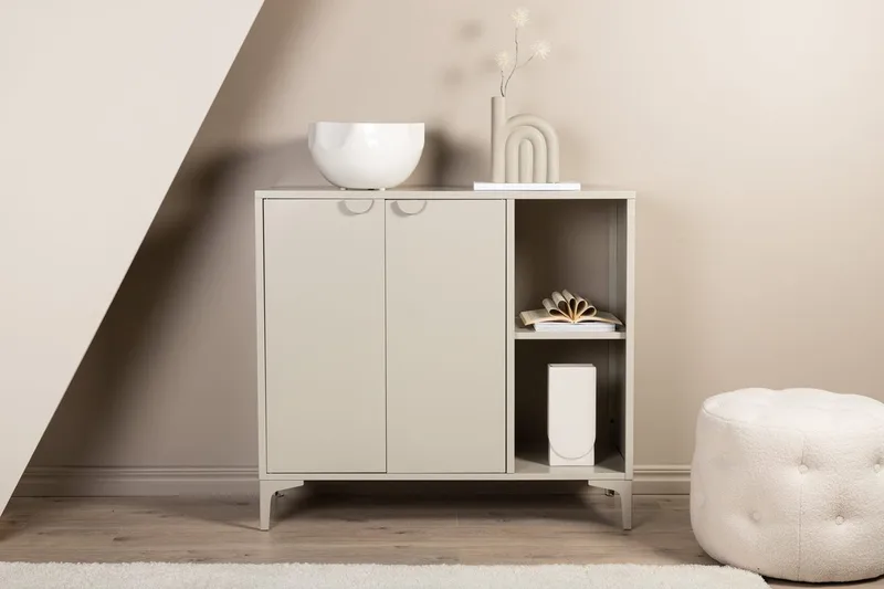 Skap Venture Home Piring Beige Kommode - beige - Oppbevaring - Oppbevaringsmøbler - Sideboard & skjenk