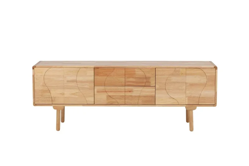 Skap VIND Skärhamn Natur 45 x 180 x 65 - natur - Oppbevaring - Oppbevaringsmøbler - Sideboard & skjenk