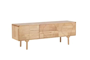 Skap VIND Skärhamn Natur 45 x 180 x 65 - natur - Oppbevaring - Oppbevaringsmøbler - Sideboard & skjenk