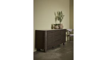 Skjenk Ödalen med Keramisk Topp - Brunlakkert eikefiner - Oppbevaring - Oppbevaringsmøbler - Sideboard & skjenk