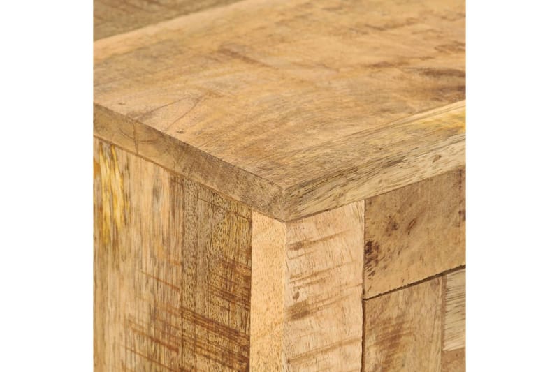 Skjenk 110x30x74 cm grovt mangotre - Brun - Sideboard & skjenk