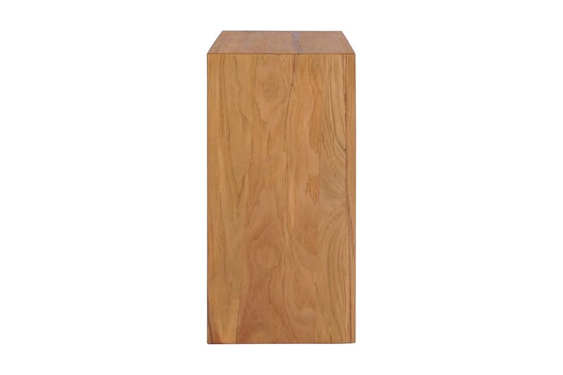 Skjenk 80x30x60 cm heltre teak - Brun - Sideboard & skjenk