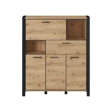 Skjenk Aktiv 3 dører 1 skuff 1 klaffedør - Oppbevaring - Oppbevaringsmøbler - Sideboard & skjenk