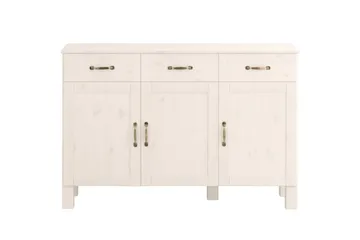 Skjenk Alby 125x38x85 cm, Hvit - 125x38x85 cm, Hvit - Oppbevaring - Oppbevaringsmøbler - Sideboard & skjenk