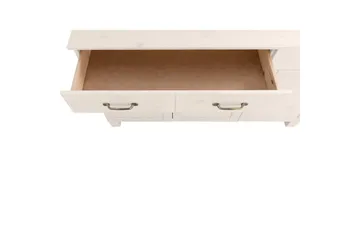 Skjenk Alby 125x38x85 cm, Hvit - 125x38x85 cm, Hvit - Oppbevaring - Oppbevaringsmøbler - Sideboard & skjenk
