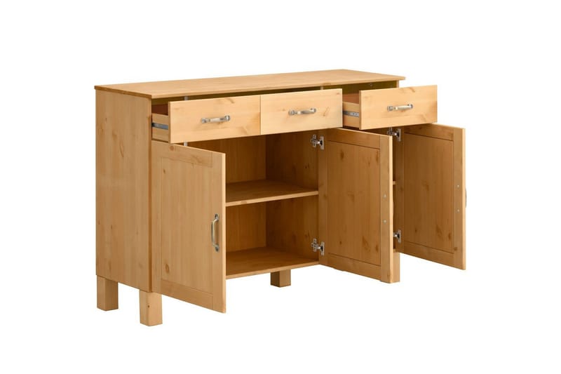 Skjenk Alby 125x38x85 cm, Natur - 125x38x85 cm, Natur - Oppbevaring - Oppbevaringsmøbler - Sideboard & skjenk