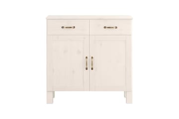 Skjenk Alby 85x38x85 cm, Hvit - 85x38x85 cm, Hvit - Oppbevaring - Oppbevaringsmøbler - Sideboard & skjenk