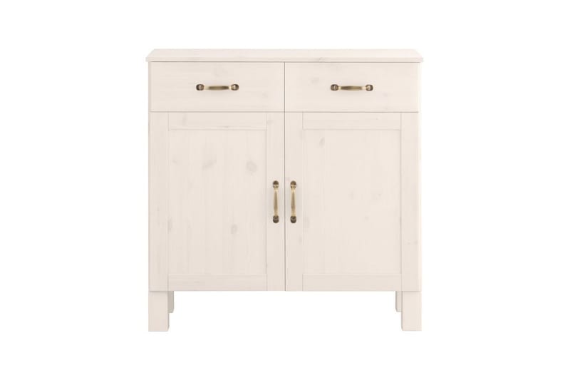 Skjenk Alby 85x38x85 cm, Hvit - 85x38x85 cm, Hvit - Oppbevaring - Oppbevaringsmøbler - Sideboard & skjenk