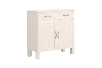 Skjenk Alby 85x38x85 cm, Hvit - 85x38x85 cm, Hvit - Oppbevaring - Oppbevaringsmøbler - Sideboard & skjenk