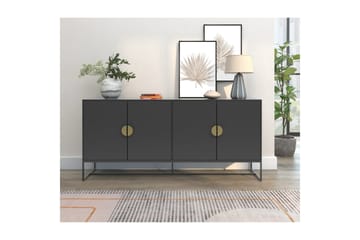 Skjenk Asia Antrasitt - Antrasitt - Oppbevaring - Oppbevaringsmøbler - Sideboard & skjenk