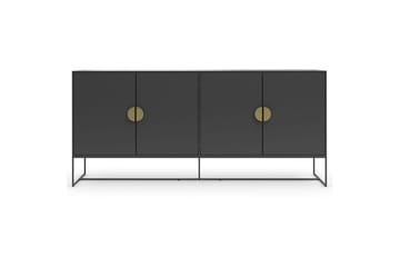 Skjenk Asia Antrasitt - Antrasitt - Oppbevaring - Oppbevaringsmøbler - Sideboard & skjenk