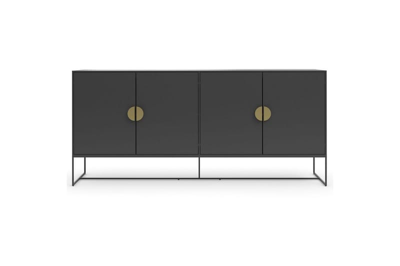 Skjenk Asia Antrasitt - Antrasitt - Oppbevaring - Oppbevaringsmøbler - Sideboard & skjenk