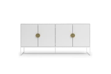 Skjenk Asia Hvit - Hvit - Oppbevaring - Oppbevaringsmøbler - Sideboard & skjenk