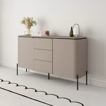 Skjenk Bello 2 Dører med 3 Skuffer - Oppbevaring - Oppbevaringsmøbler - Sideboard & skjenk