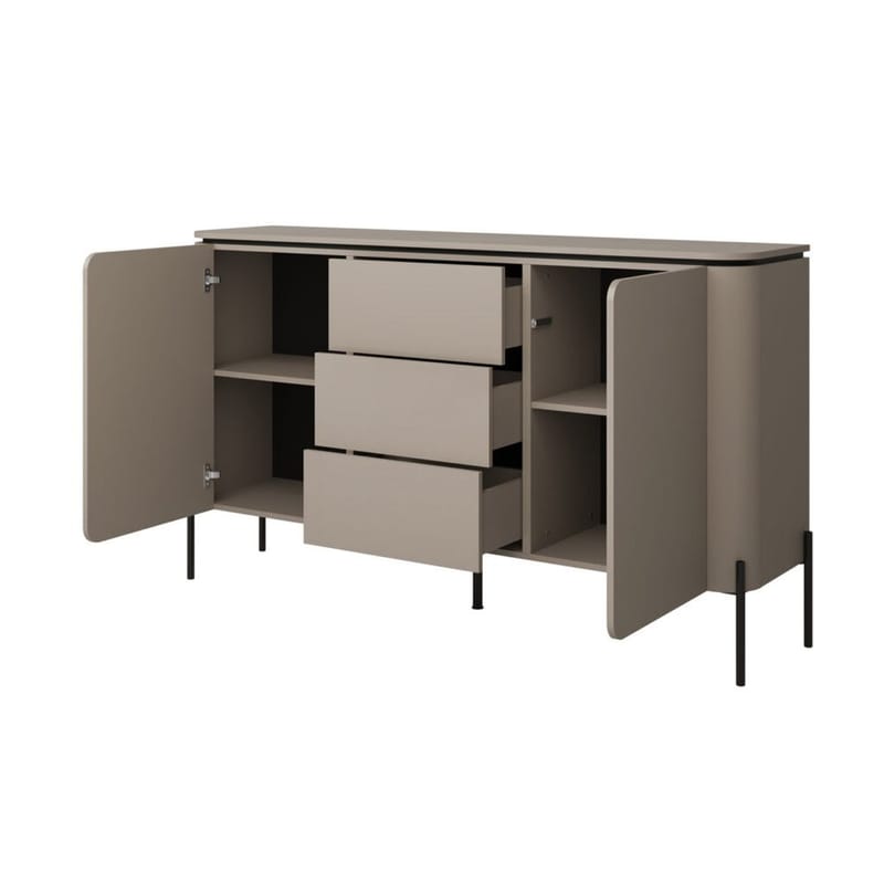Skjenk Bello 2 Dører med 3 Skuffer - Oppbevaring - Oppbevaringsmøbler - Sideboard & skjenk