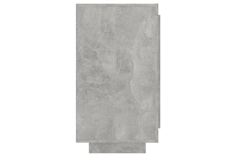 Skjenk betonggrå 80x40x75 cm - Grå - Sideboard & skjenk
