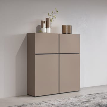 Skjenk Cross 4 Dører - Congo - Svart - Oppbevaring - Oppbevaringsmøbler - Sideboard & skjenk