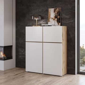 Skjenk Cross 4 Dører - Hvit - Oppbevaring - Oppbevaringsmøbler - Sideboard & skjenk