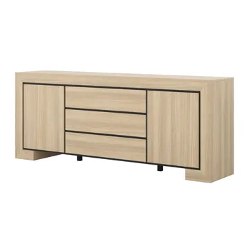 Skjenk Cuba II 2 dører med 3 skuffer - Oppbevaring - Oppbevaringsmøbler - Sideboard & skjenk