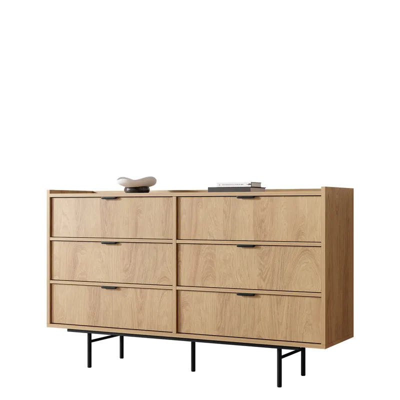 skjenk Edison Hickory-eik, Hickory-eik