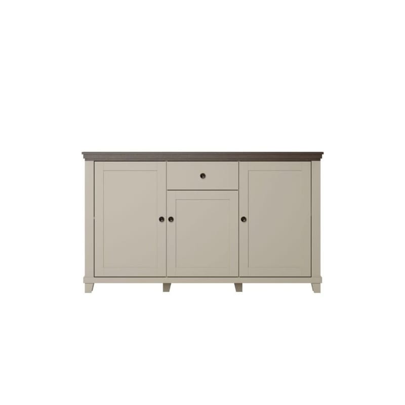 Skjenk Evora 3 dører 1 skuff - Lys Beige - Oppbevaring - Oppbevaringsmøbler - Sideboard & skjenk