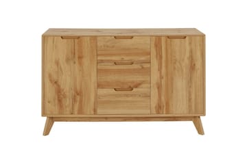 Skjenk Ezra 120x40x75 cm, Wotan eik - 120x40x75 cm, Wotan eik - Oppbevaring - Oppbevaringsmøbler - Sideboard & skjenk