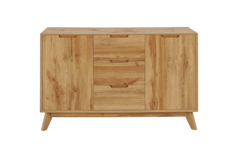 Skjenk Ezra 120x40x75 cm, Wotan eik - 120x40x75 cm, Wotan eik - Oppbevaring - Oppbevaringsmøbler - Sideboard & skjenk