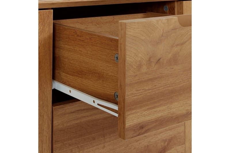 Skjenk Ezra 120x40x75 cm, Wotan eik - 120x40x75 cm, Wotan eik - Oppbevaring - Oppbevaringsmøbler - Sideboard & skjenk