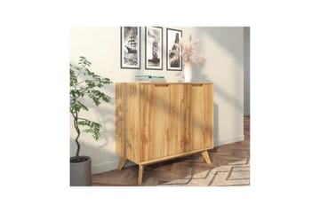 Skjenk Ezra 80x40x75 cm, Wotan eik - 80x40x75 cm, Wotan eik - Oppbevaring - Oppbevaringsmøbler - Sideboard & skjenk