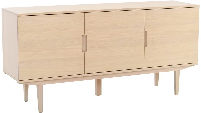 Skjenk Falmar med 3 Dører - Hvitpigmentert - Oppbevaring - Oppbevaringsmøbler - Sideboard & skjenk