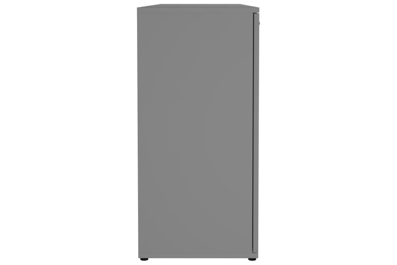 Skjenk grå 120x35,5x75 cm sponplate - Grå - Sideboard & skjenk