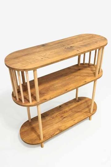 Skjenk Hanah Home Peka Slim (90 x 90 x 30 cm) Furu - Furu - Oppbevaring - Oppbevaringsmøbler - Sideboard & skjenk