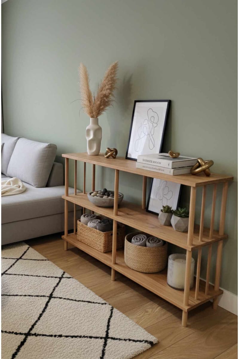 Skjenk Hanah Home Peka Wide (120 x 73 x 30 cm) Furu - Furu - Oppbevaring - Oppbevaringsmøbler - Sideboard & skjenk