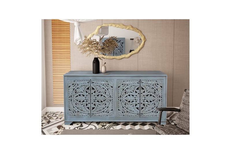 Skjenk Kalita Grå - Grå - Oppbevaring - Oppbevaringsmøbler - Sideboard & skjenk
