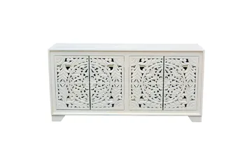 Skjenk Kalita Hvit - Hvit - Oppbevaring - Oppbevaringsmøbler - Sideboard & skjenk