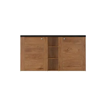 Skjenk Larona 2 dører - Lefkas Eik - Oppbevaring - Oppbevaringsmøbler - Sideboard & skjenk