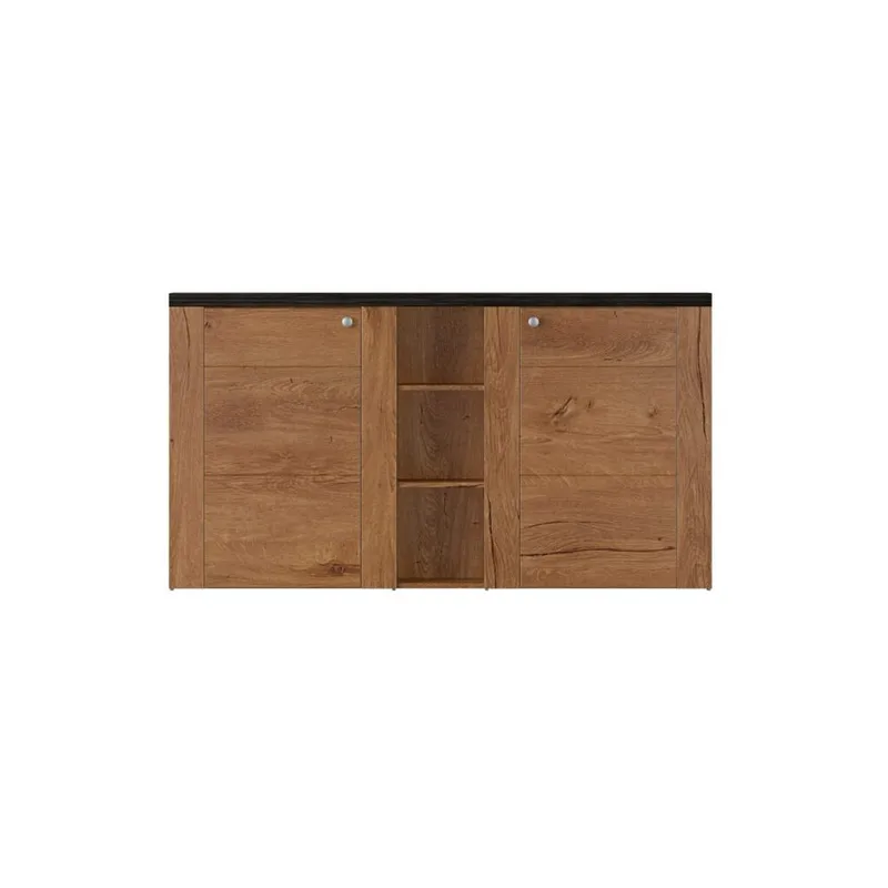 Skjenk Larona 2 dører - Lefkas Eik - Oppbevaring - Oppbevaringsmøbler - Sideboard & skjenk