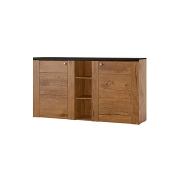 Skjenk Larona 2 dører - Lefkas Eik - Oppbevaring - Oppbevaringsmøbler - Sideboard & skjenk