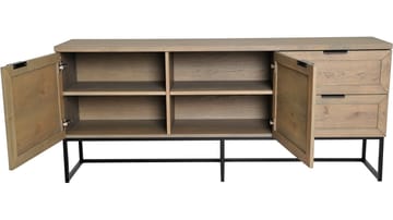 Skjenk Lindor - oljet grå eikefiner - Oppbevaring - Oppbevaringsmøbler - Sideboard & skjenk