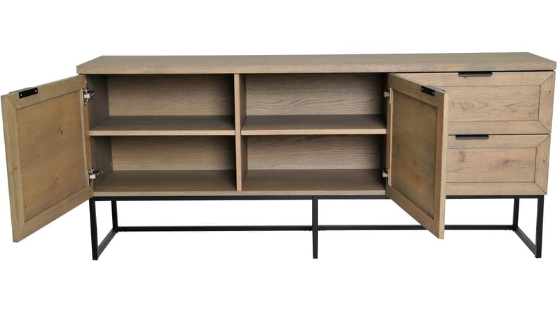 Skjenk Lindor - oljet grå eikefiner - Oppbevaring - Oppbevaringsmøbler - Sideboard & skjenk