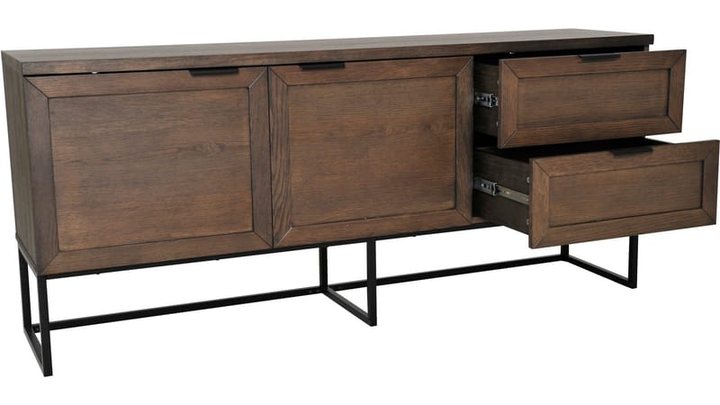Skjenk Lindor Oljet - Oljet brun eikefiner - Oppbevaring - Oppbevaringsmøbler - Sideboard & skjenk