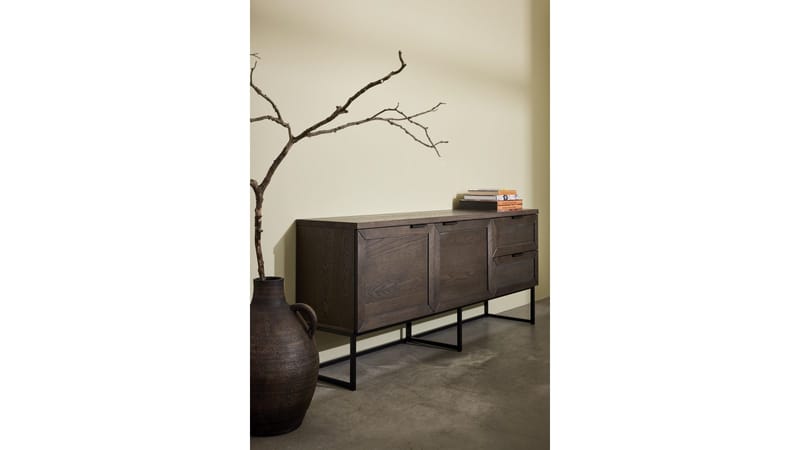 Skjenk Lindor Oljet - Oljet brun eikefiner - Oppbevaring - Oppbevaringsmøbler - Sideboard & skjenk
