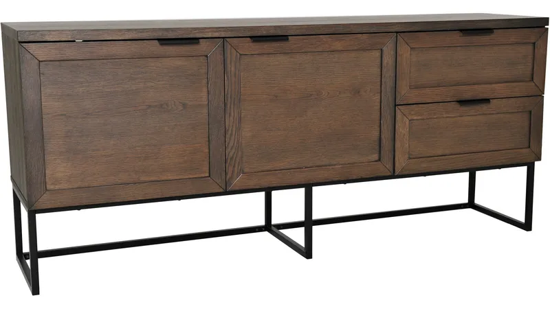 Skjenk Lindor Oljet - Oljet brun eikefiner - Oppbevaring - Oppbevaringsmøbler - Sideboard & skjenk