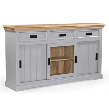Skjenk Loft24 Alpinist - Grå og naturtre - Oppbevaring - Oppbevaringsmøbler - Sideboard & skjenk