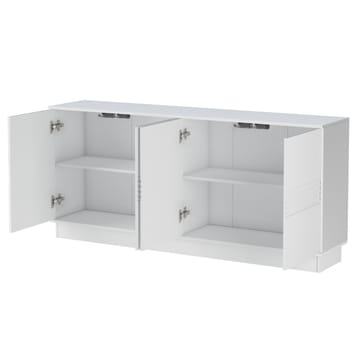 Skjenk Loft24 Toro Hvit - Hvit - Oppbevaring - Oppbevaringsmøbler - Sideboard & skjenk