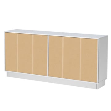 Skjenk Loft24 Toro Hvit - Hvit - Oppbevaring - Oppbevaringsmøbler - Sideboard & skjenk