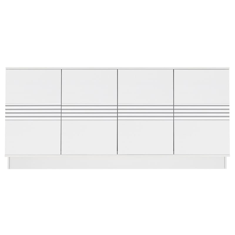 Skjenk Loft24 Toro Hvit - Hvit - Oppbevaring - Oppbevaringsmøbler - Sideboard & skjenk