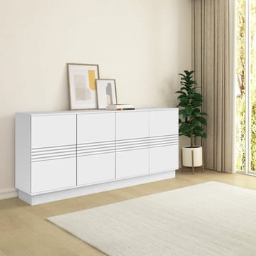 Skjenk Loft24 Toro Hvit - Hvit - Oppbevaring - Oppbevaringsmøbler - Sideboard & skjenk