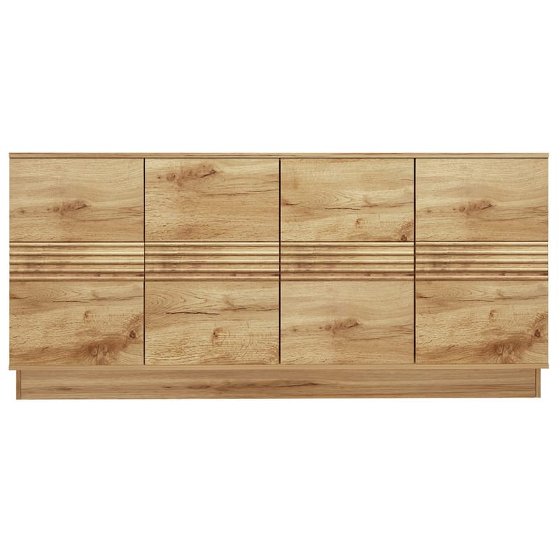 Skjenk Loft24 Toro Wotan-eik - Wotan-eik - Oppbevaring - Oppbevaringsmøbler - Sideboard & skjenk